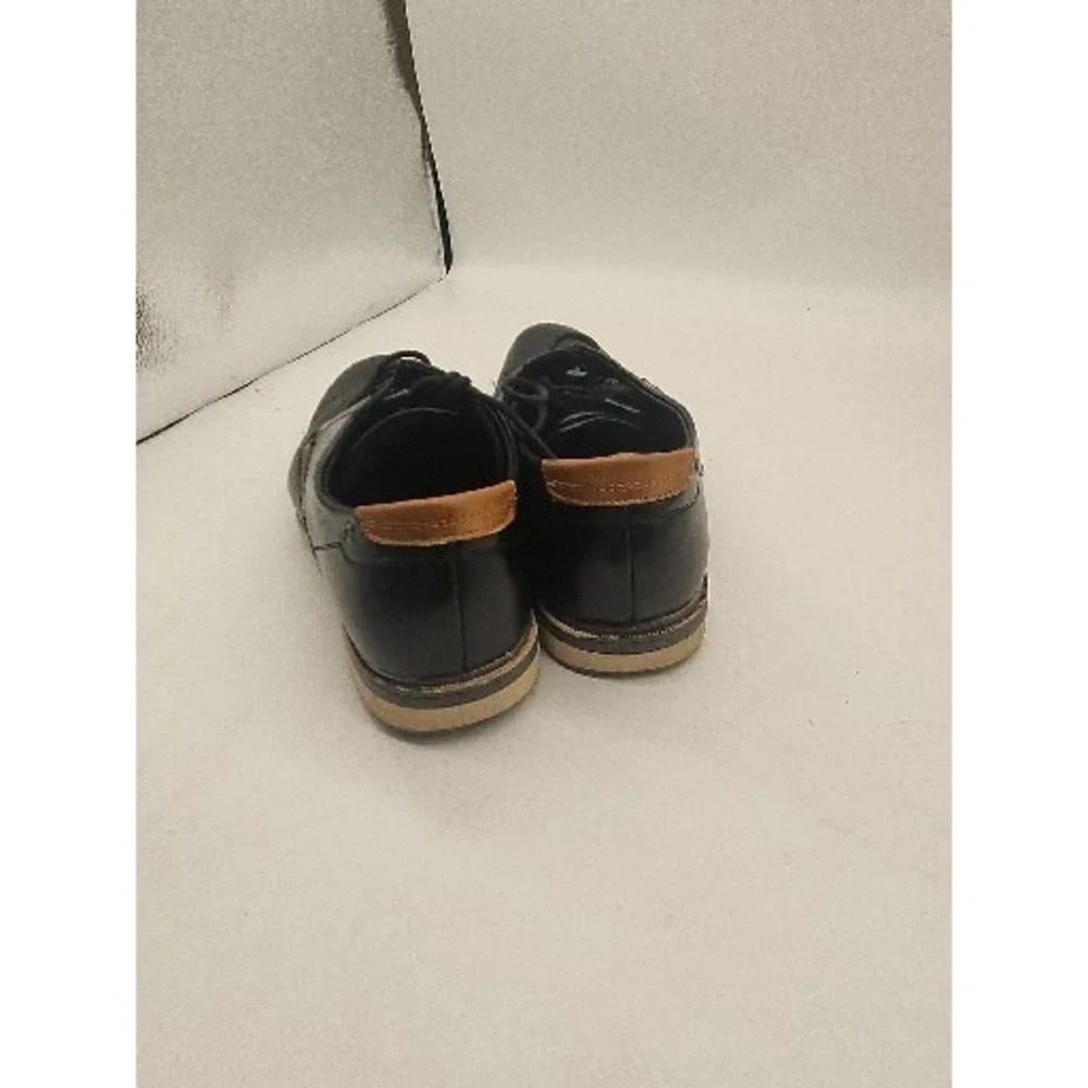 Bruno Mare New York Black Oxford No Tie Memory Foam Men's Size 7